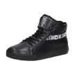 Czarne ocieplane wysokie trampki damskie BIG STAR EE274355