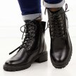 Czarne botki damskie, trapery Vinceza 58559