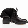 Czarne botki damskie, trapery Vinceza 58559