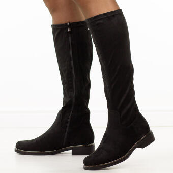 Czarne BkSu kozaki damskie Filippo Dkz7332/25