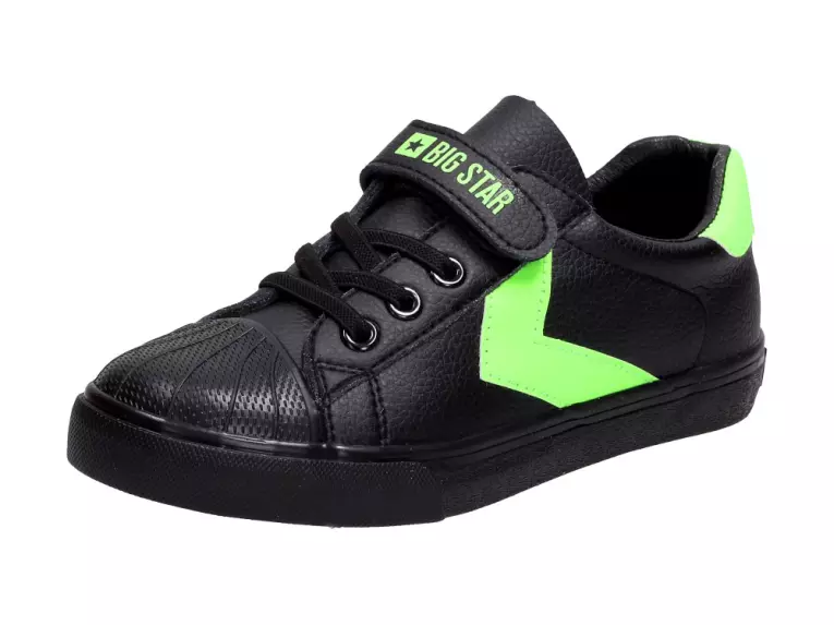 Czarne trampki dziecięce BIG STAR FF374121