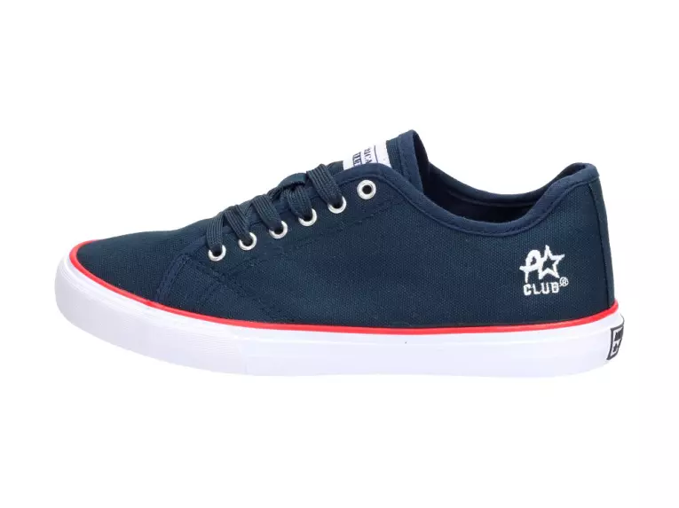 Granatowe trampki damskie American Club Fh18