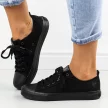Czarne trampki damskie Big Star Jj274003
