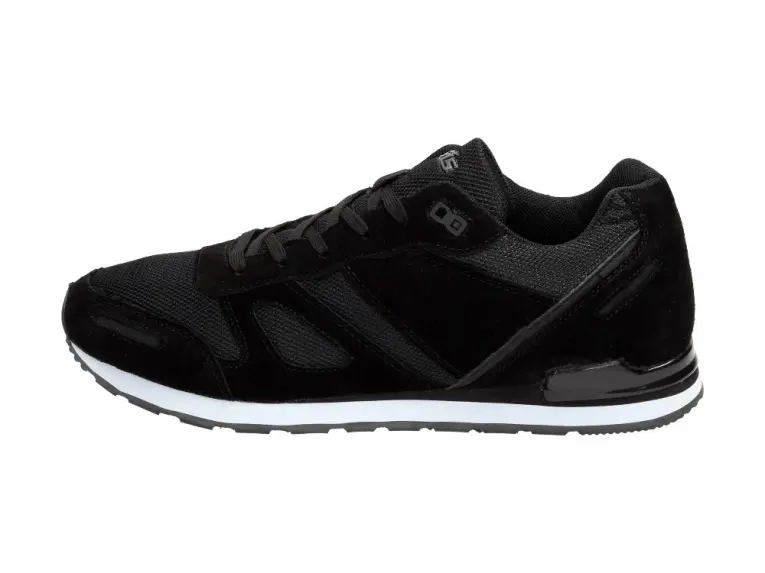Czarne przewiewne buty męskie Eksis Xf18-01