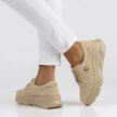 Beżowe sneakersy damskie FILIPPO DP2138/23