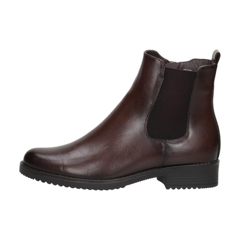 Brązowe botki damskie VINCEZA 10822 PU