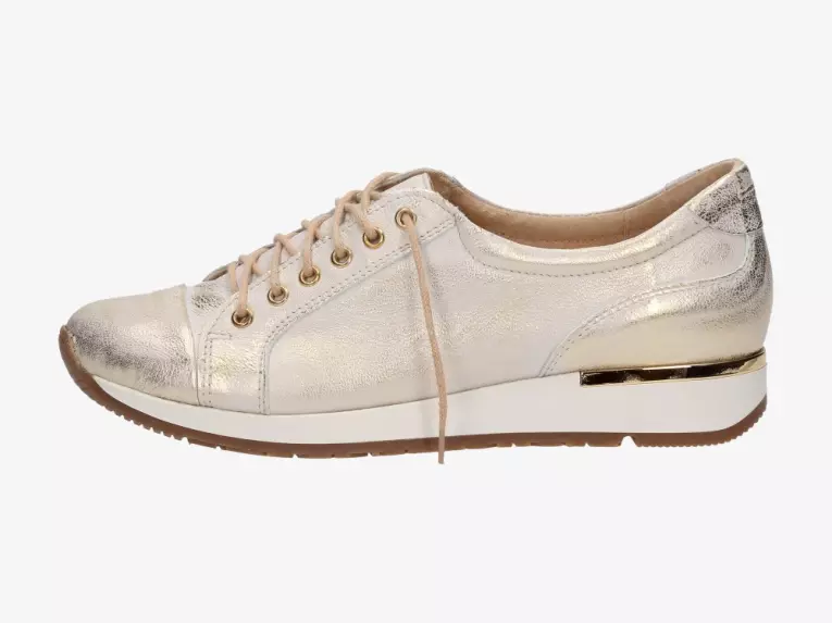 -30% Złote półbuty Polskie buty Prestige 898