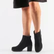 Czarne botki damskie FILIPPO DBT1636 OBCAS