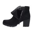 Czarne botki damskie FILIPPO DBT1636 OBCAS