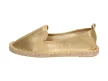 Złote ciżemki damskie Vinceza 9612 Slip On