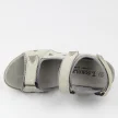 Szare skórzane sandały damskie T.Sokolski L24-613