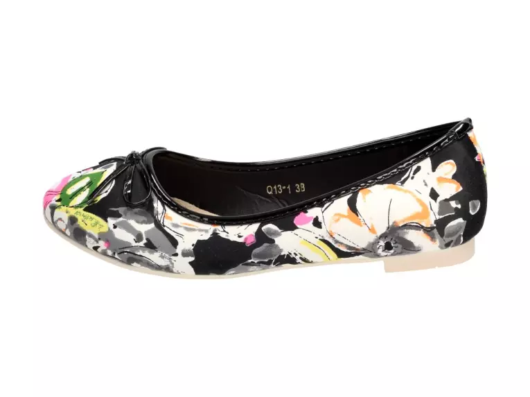 Baleriny, buty damskie Vices Q13-1 Bk
