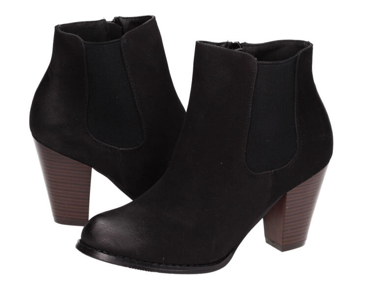 -40% Wiosenne Botki damskie Sabatina 308 Bk