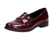 Bordowe POLSKIE lordsy damskie SUZANA 3020-2