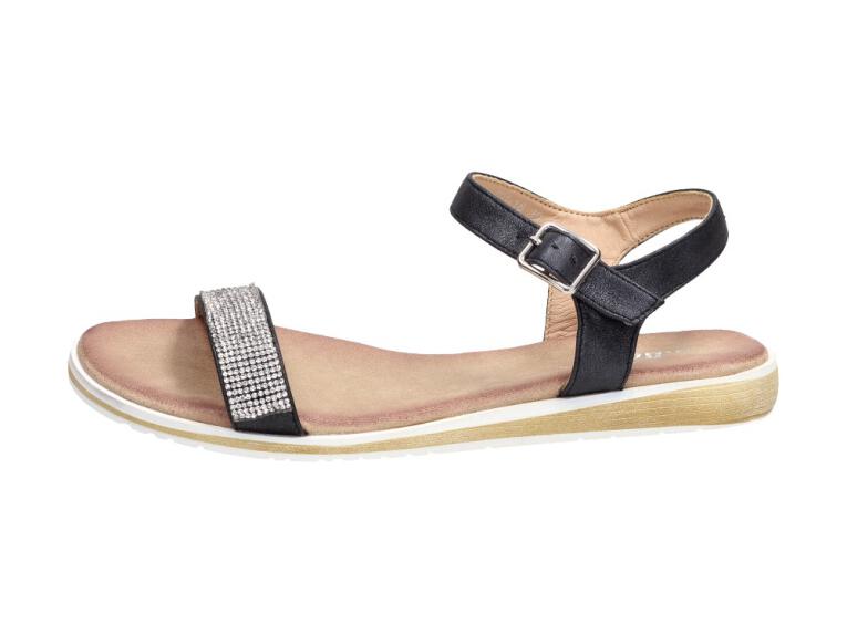 Komfortowe sandały damskie S.BARSKI 701-18 BK
