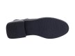 Czarne trapery, botki damskie NAVY DOT 60003