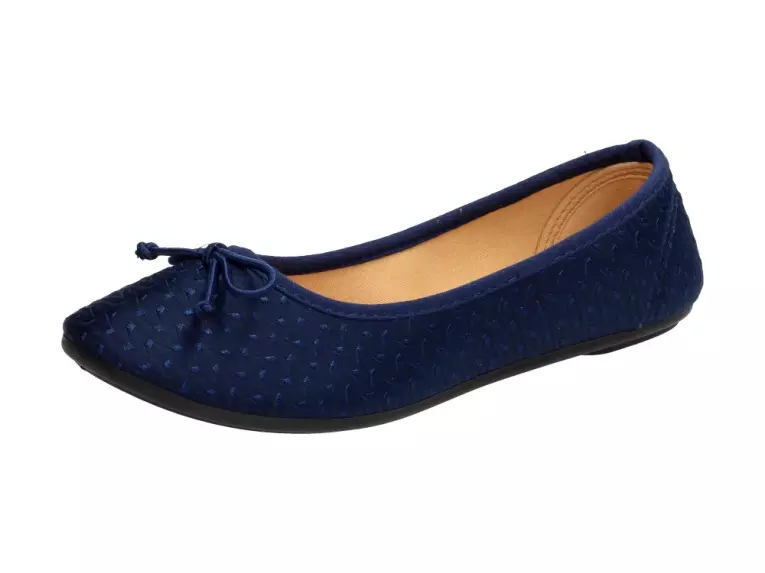 Granatowe baleriny damskie McKey Dtn824/19
