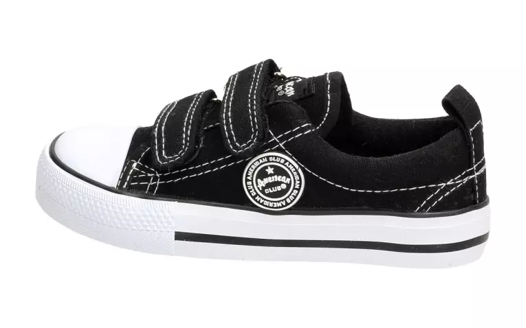 Trampki dziecięce American Lh18-dstc01 Czarne
