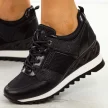 Czarne sneakersy półbuty damskie Vinceza 10733