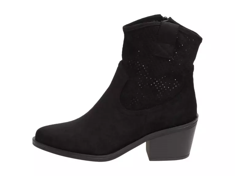 Czarne botki damskie kowbojki Filippo Dbt1622