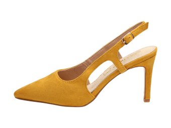 Żółte sandały damskie SABATINA DM19-44