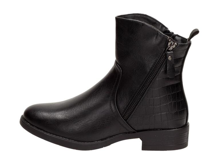 Czarne botki damskie Sabatina Dm20-228