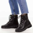 Czarne skórzane botki damskie T.Sokolski Z25-238