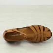 Brązowe skórzane sandały damskie z zakrytymi palcami T.SOKOLSKI A88
