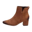 Zamszowe botki damskie VINCEZA 10626 CAMEL