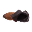 Zamszowe botki damskie VINCEZA 10626 CAMEL