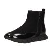 Czarne botki damskie, sneakersy na zimę VINCEZA 10789