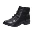 Czarne botki damskie JEZZI ASA62-50 PU