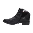 Czarne botki damskie JEZZI ASA62-50 PU