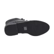 Czarne botki damskie JEZZI ASA62-50 PU