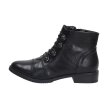 Czarne botki damskie JEZZI ASA62-50 PU