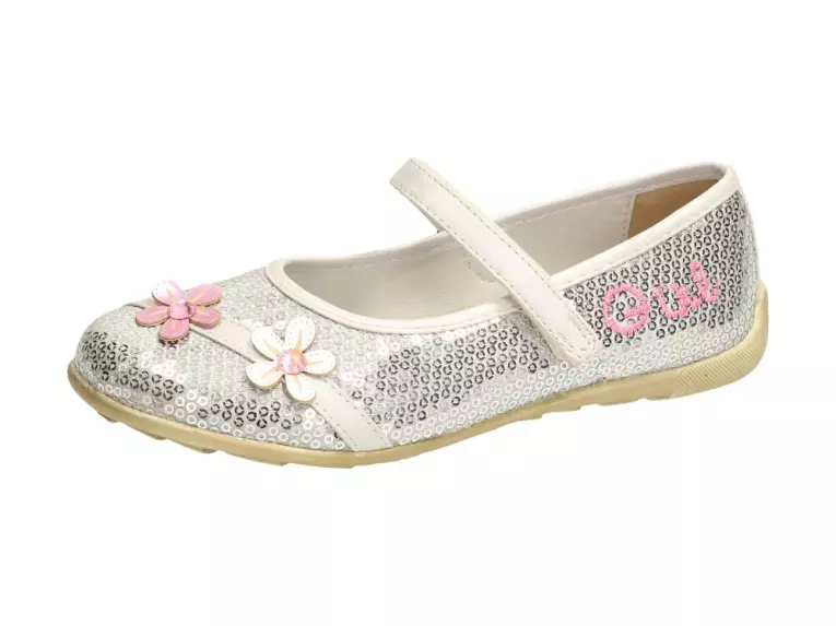 Buty dziecięce balerinki Goodin C009 Silver