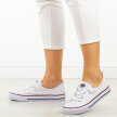 Białe wsuwane trampki damskie Lee Cooper 3296