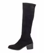 Czarne kozaki damskie Filippo Dkz1585/21 Obcas