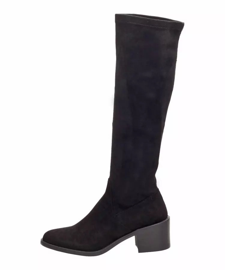 Czarne kozaki damskie Filippo Dkz1585/21 Obcas