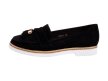 Czarne lordsy na platformie buty Vices 7101
