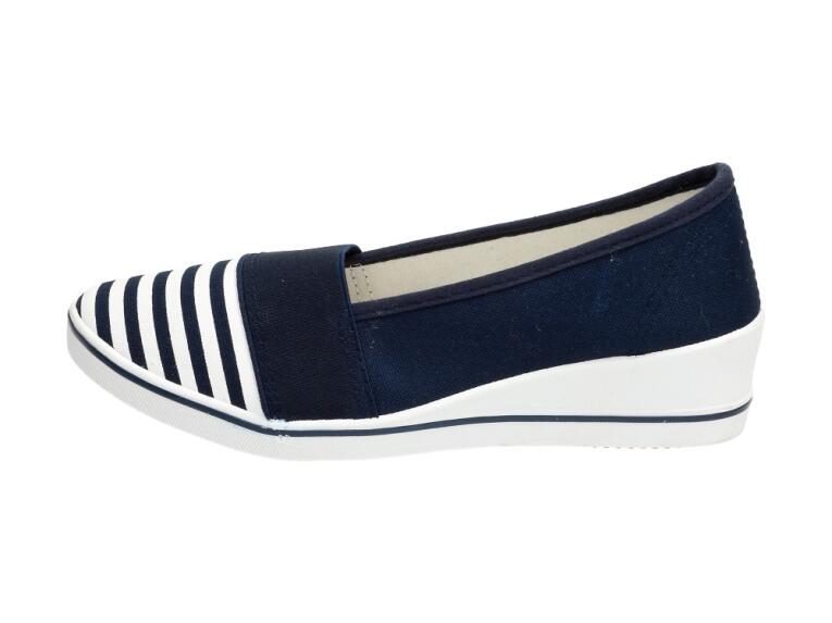 Baleriny damskie American Club 7270 Nv Koturna