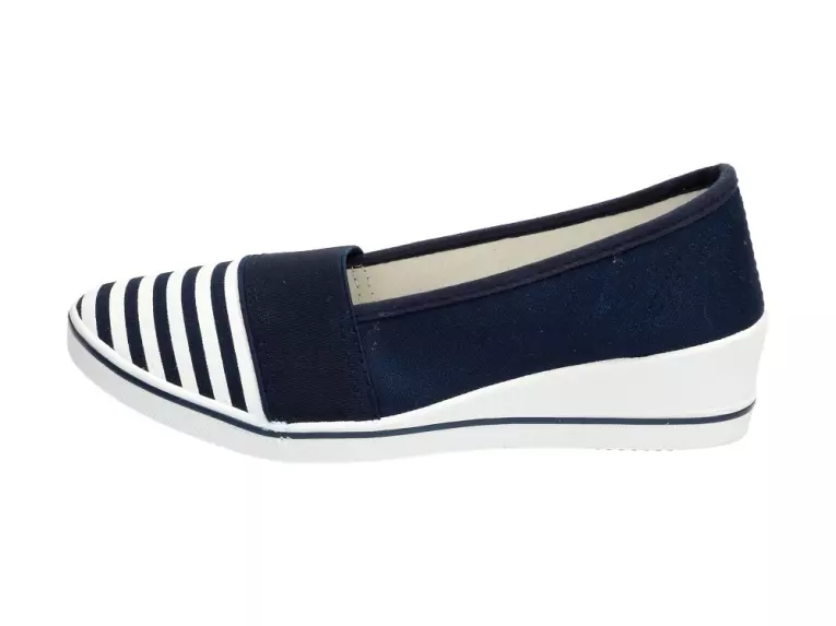 Baleriny damskie American Club 7270 Nv Koturna
