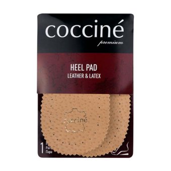 HEEL PAD LEATHER & LATEX - PODPIĘTKA COCCINE