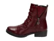 Bordowe botki, buty damskie Sabatina Dm116
