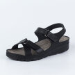 Czarne sandały damskie komfortowe VINCEZA 46007