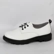 Białe półbuty damskie S.BARSKI SS27-40