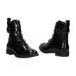 Czarne lakierowane botki damskie La.Fi  032B-LA