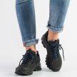 Czarne buty trekkingowe AMERICAN HL18/21 BL