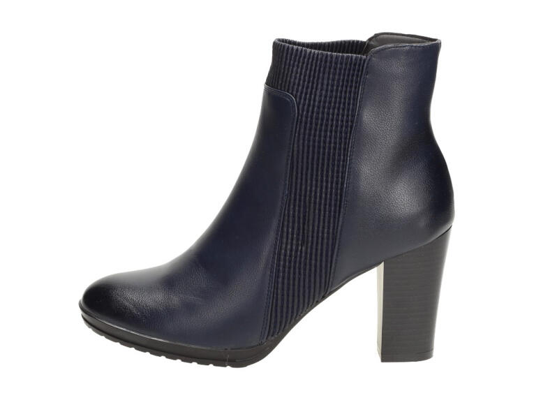 Granatowe botki, buty damskie Sabatina Dm17-5