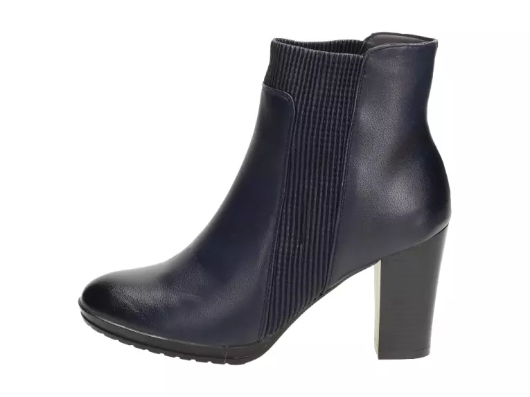 Granatowe botki, buty damskie Sabatina Dm17-5